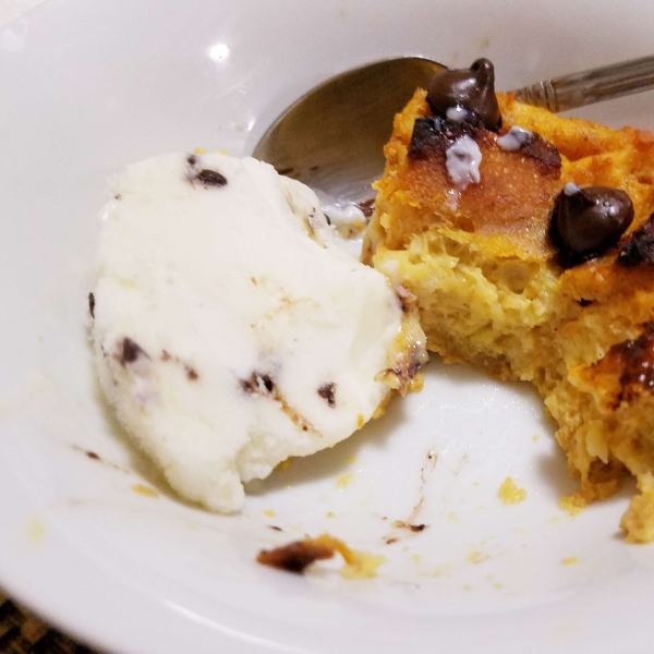 Pumpkin Bread Puddin'