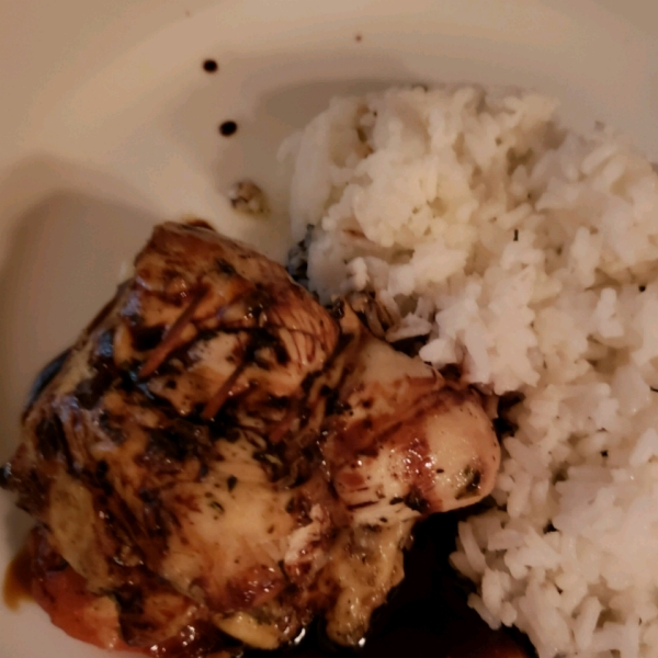 Caprese-Stuffed Chicken Breast with Balsamic Reduction