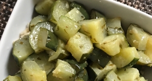 Sauteed Cucumbers