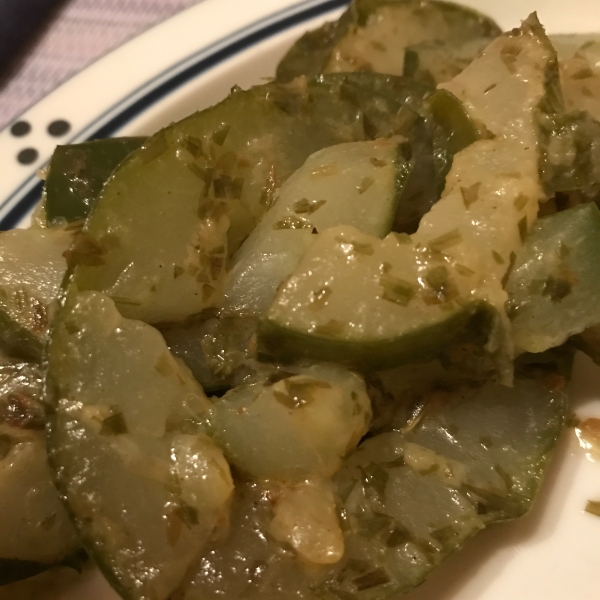 Sauteed Cucumbers