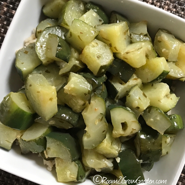 Sauteed Cucumbers