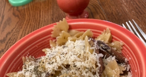 Portobello Mushroom Pasta with Basil