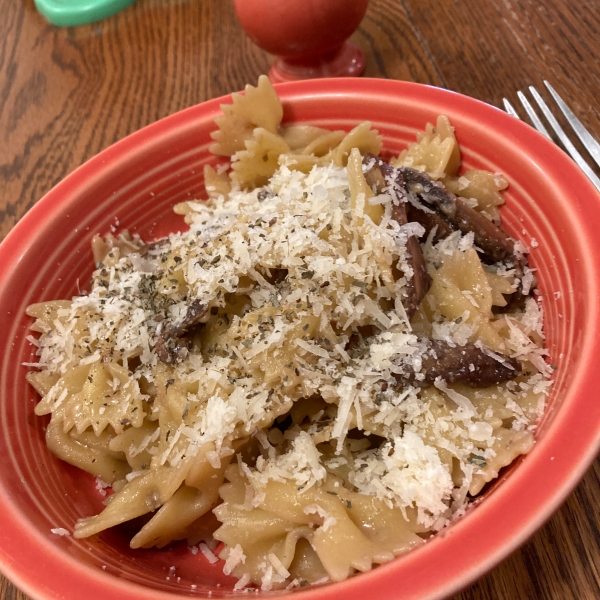 Portobello Mushroom Pasta with Basil