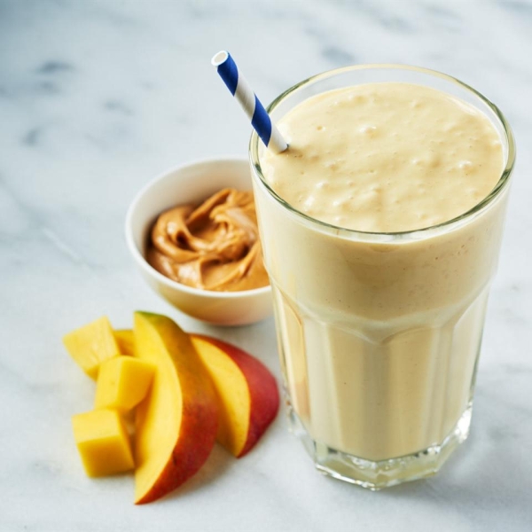 Mango Mayhem Peanut Butter Smoothie