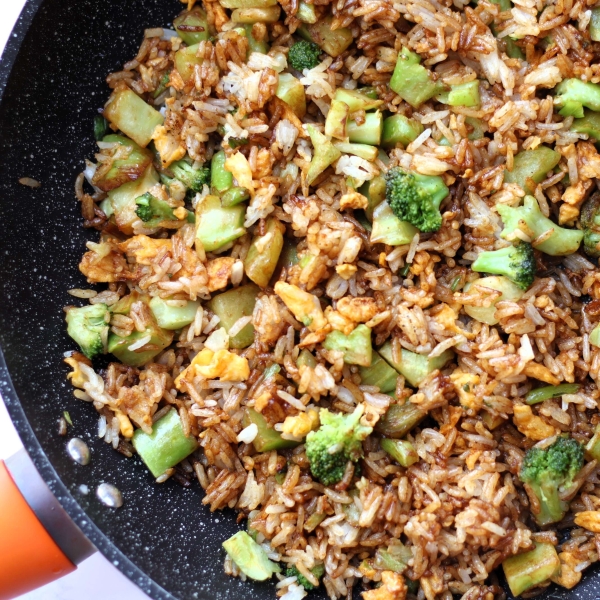 Broccoli and Rice Stir Fry