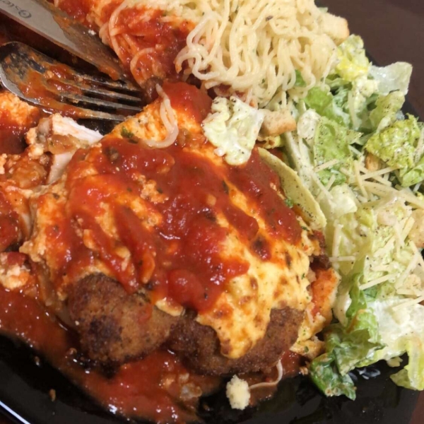New & Improved Chicken Parmesan