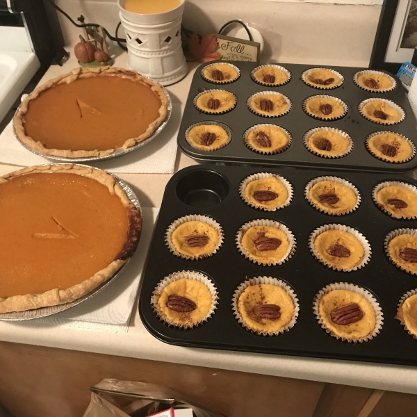 Mini Pumpkin Cheesecakes from Reddi-wip®