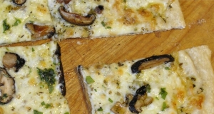 White Pizza with Porcinis