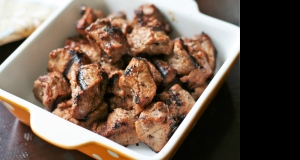 Low-Sugar BBQ Marinated Steak Tips