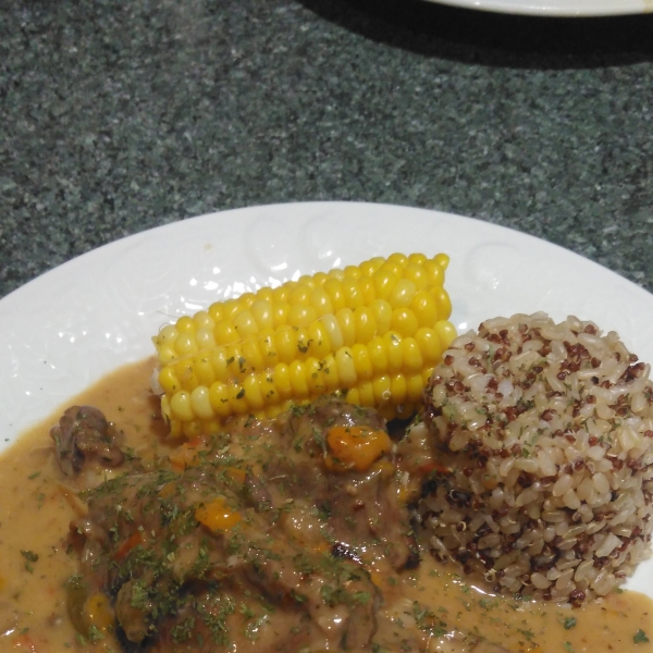 Rabbit Stew with Coconut Cream