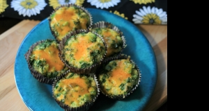 Omelet Muffins with Kale and Broccoli