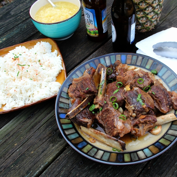 Braised Hoisin-Beer Beef Short Ribs