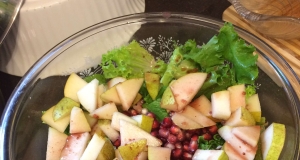 Pear and Pomegranate Salad