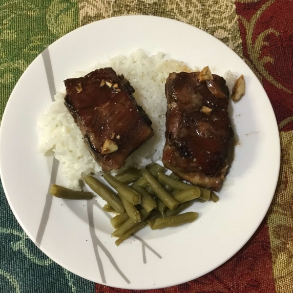 Sweet Asian Short Ribs