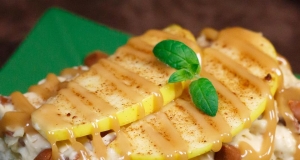 Disappearing Caramel Apple Bars