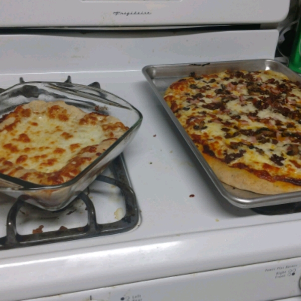 Sicilian Pizza Crust
