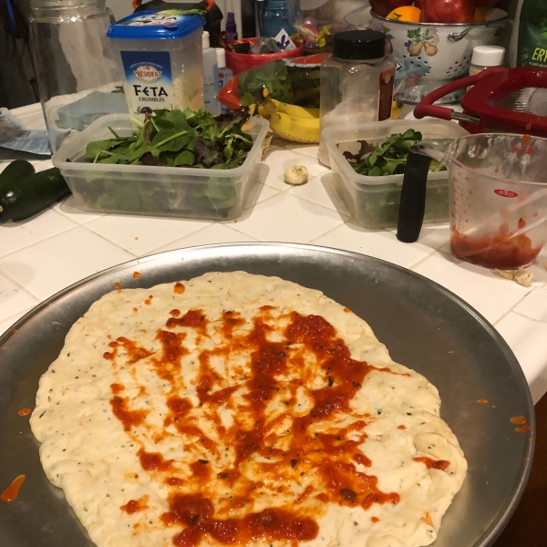 Sicilian Pizza Crust