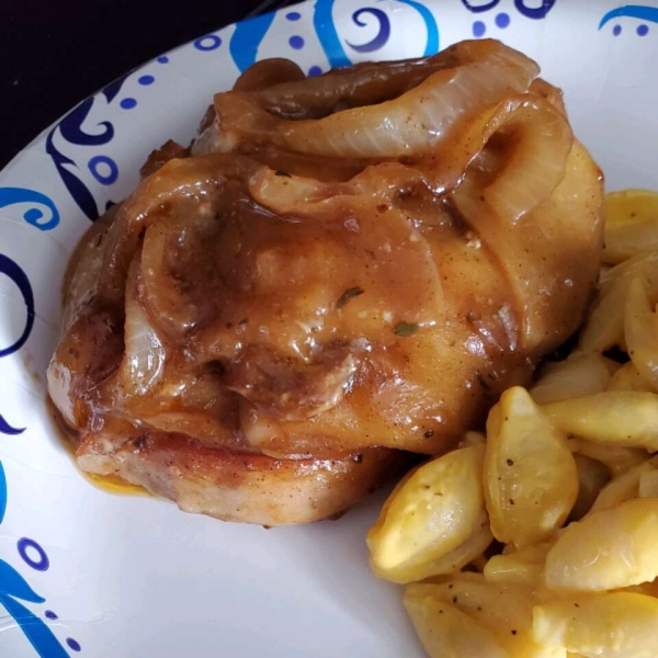 Apple-Sage Pork Chops