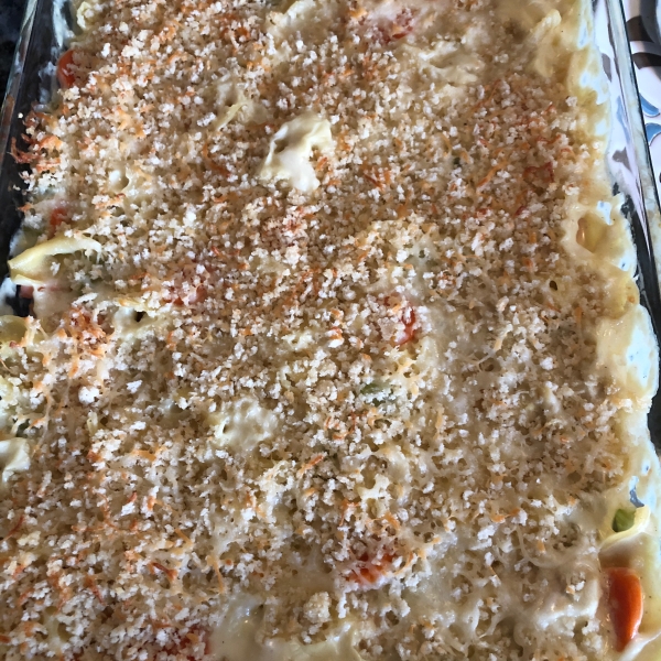 NO YOLKS® Creamy Chicken Noodle Casserole