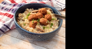 Cauliflower Rice Stroganoff