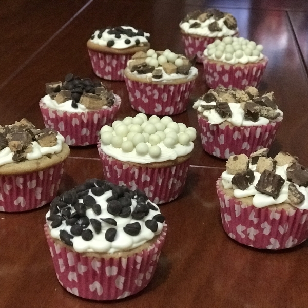 Peanut Butter Cupcakes