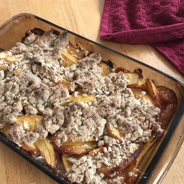 Gluten-Free Fresh Peach Cobbler