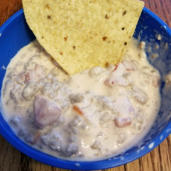 Emily's Easy Sausage and Spicy Tomato Dip
