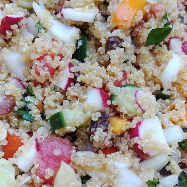 Tomato-Mint Quinoa Salad