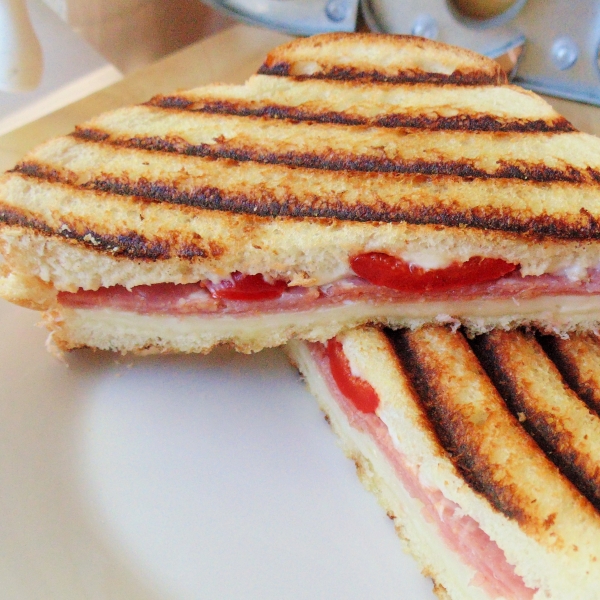 Grilled Panini Sandwich Without a Panini Maker
