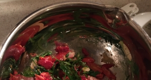 Jen's Tomato Arugula Bruschetta
