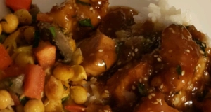 Honey-Garlic Sesame Chicken