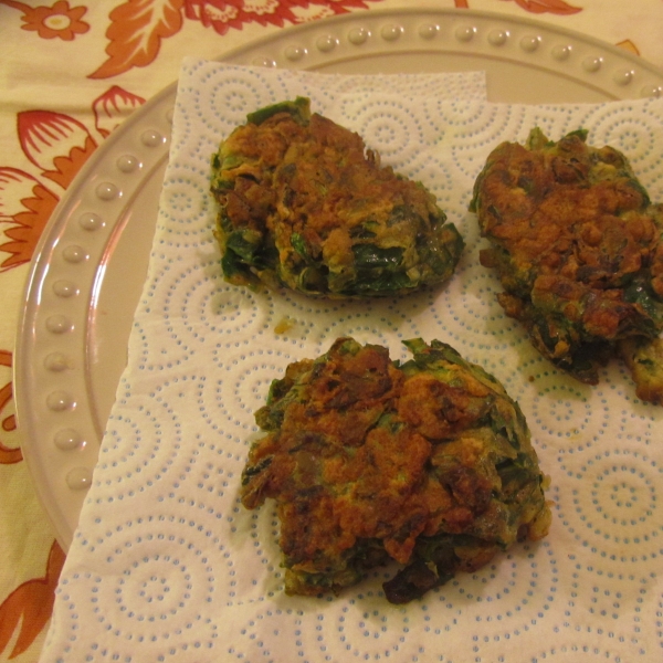 Bunuelos de Espinaca (Spinach Fritters)