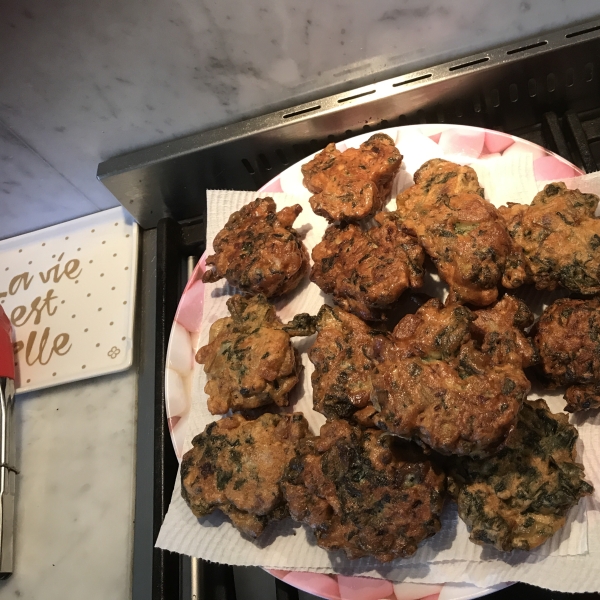 Bunuelos de Espinaca (Spinach Fritters)