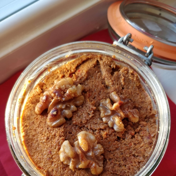 Muhammara (Roasted Pepper & Walnut Spread)