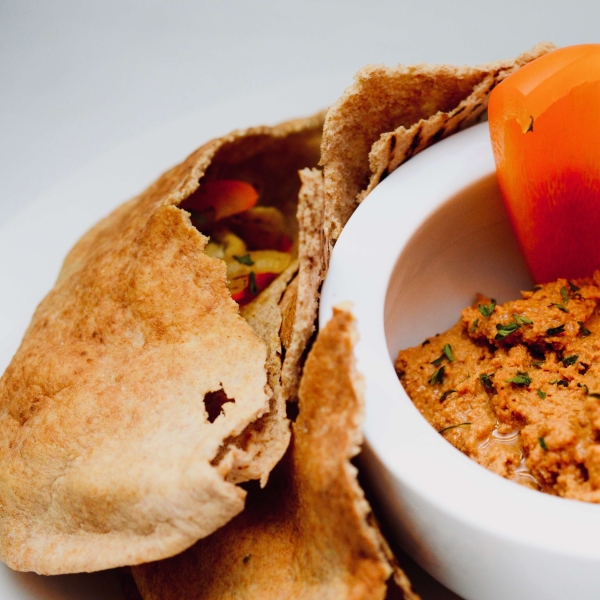 Muhammara (Roasted Pepper & Walnut Spread)