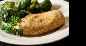 Juicy Baked Chicken Breast with Garlic and Parmesan