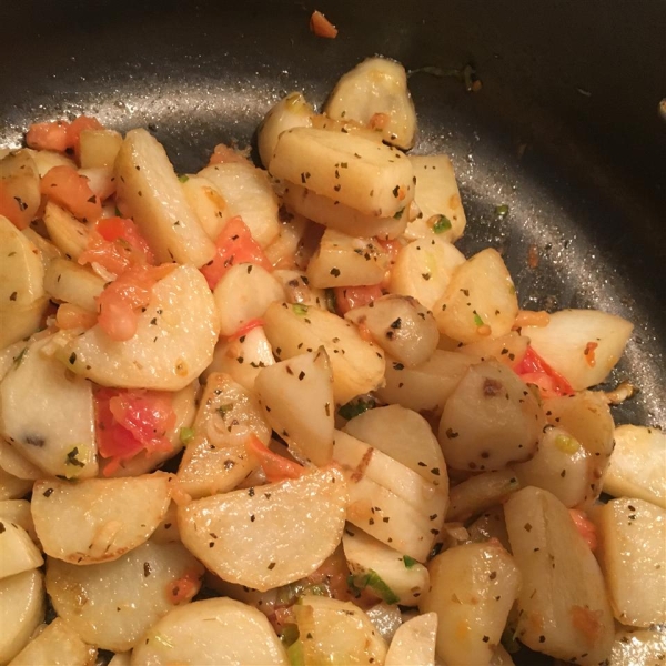 Cheesy Breakfast Potatoes