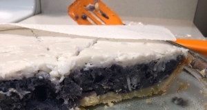 Haupia and Purple Sweet Potato Pie