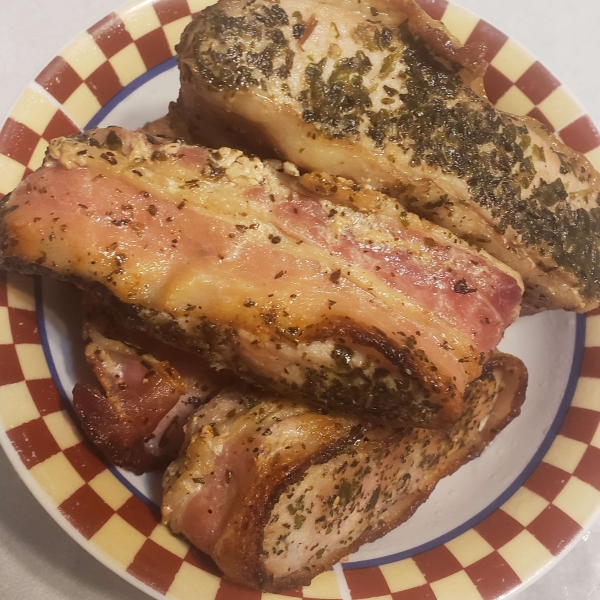 Bacon-Wrapped Pork Medallions