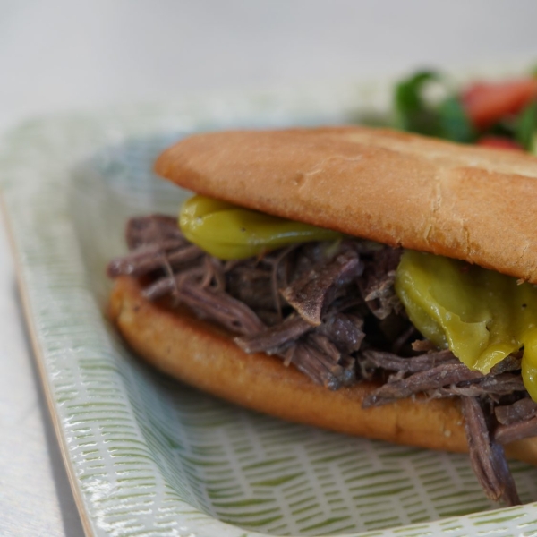 Easy Italian Beef (Make-Ahead Freezer Meal)