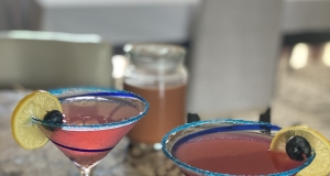Blueberry Vodka Martinis