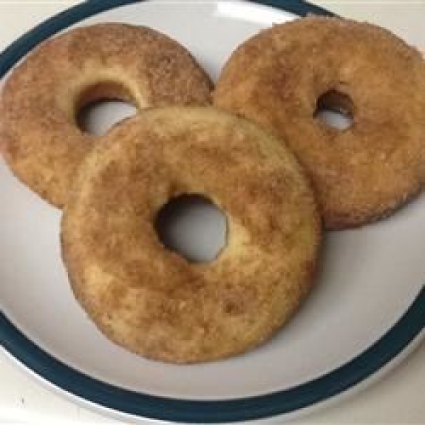 Baked Cinnamon Sugar Donuts