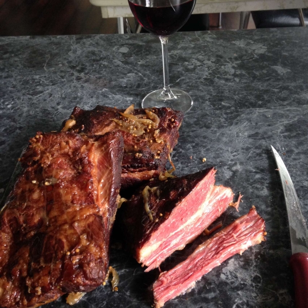 Jan's Beer-Brined Corned Beef