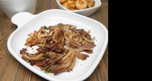 Simple Sauteed Oyster Mushrooms
