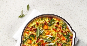 Sweet Potato, Bacon, and Veggie Skillet