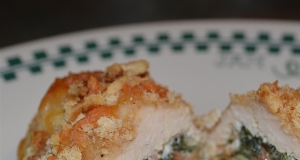 Spinach and Cream Cheese Stuffed Chicken Breast