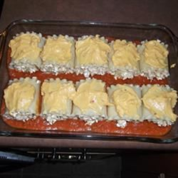 Mexican Lasagna Rollups