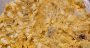 Potato Salad Deviled Eggs