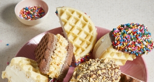 Toasted Waffle Ice Cream Sandwich