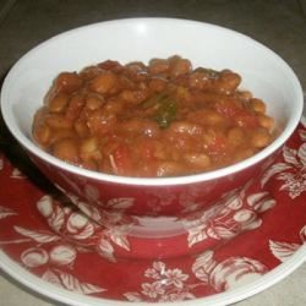 Hot as Hell Hickory Beans
